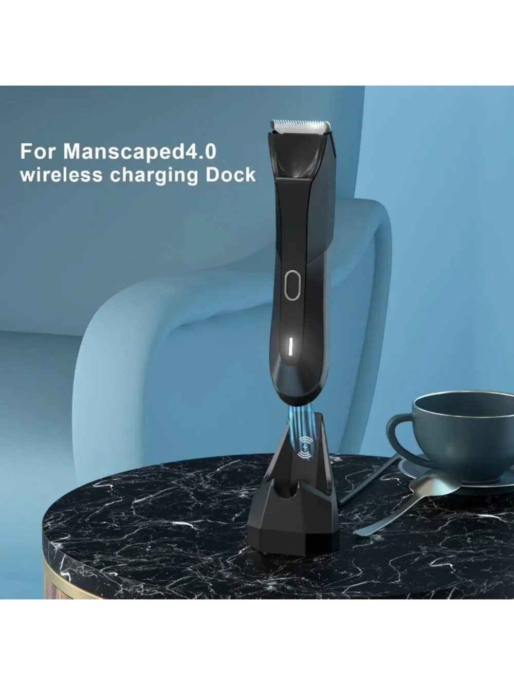 Replacement Charging Dock & AC Adapter for Wireless Electric Grooming Trimmer